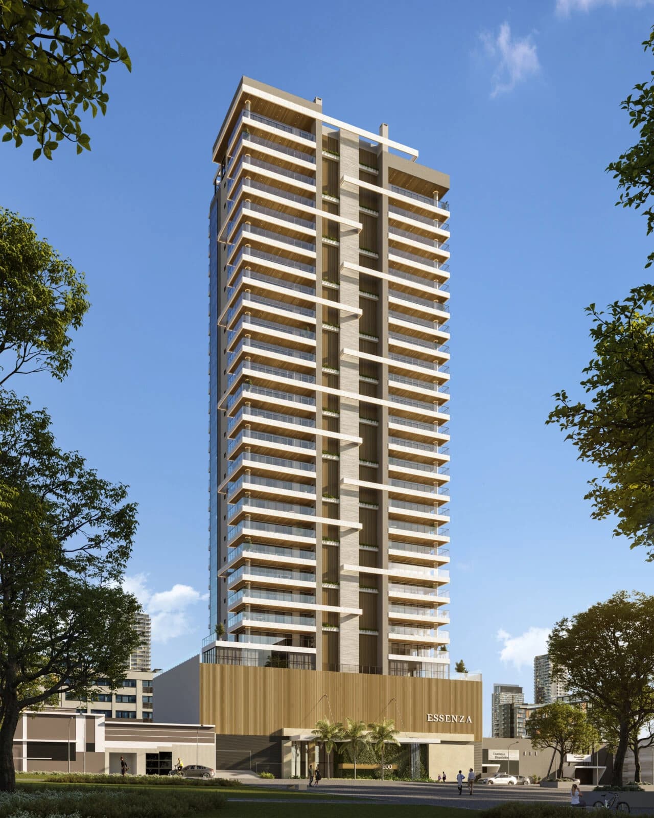 Fachada do empreendimento Essenza